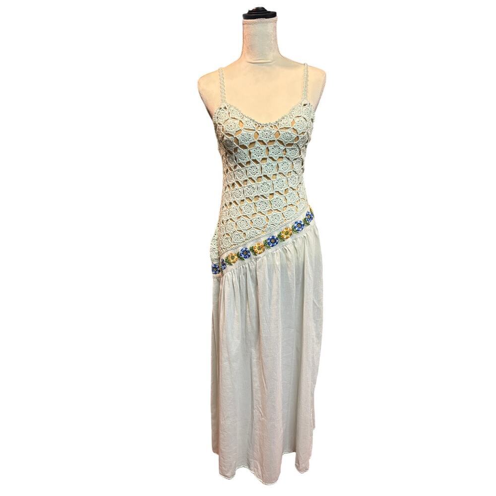 BNWT Chasing Unicorns Tunnel of Love Maxi Dress Size S